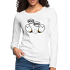 Boo Bees Funny Halloween Women's Premium Long Sleeve T-Shirt