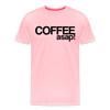 Funny Coffee ASAP! Men's Premium T-Shirt - pink
