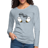 Boo Bees Funny Halloween Women's Premium Long Sleeve T-Shirt