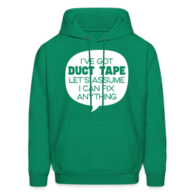 I've Got Duct Tape Let's Assume I Can Fix Anything Men's Hoodie