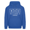 Boo the Element of Surprise Dad Jokes Halloween Men's Hoodie - royal blue