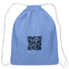 Rick Astley - Rick Roll QR Code Cotton Drawstring Bag