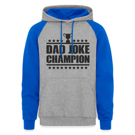 Dad Joke Champion Colorblock Hoodie