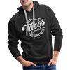 Inhale Tacos Exhale Negativity Men’s Premium Hoodie - black