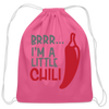 Brrr...I'm a Little Chili Food Pun Cotton Drawstring Bag
