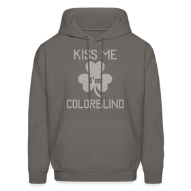 Kiss Me I'm Colorblind Men's Hoodie