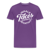 Inhale Tacos Exhale Negativity Men's Premium T-Shirt