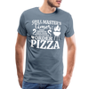 Grill Masters Timer Men's Premium T-Shirt - steel blue