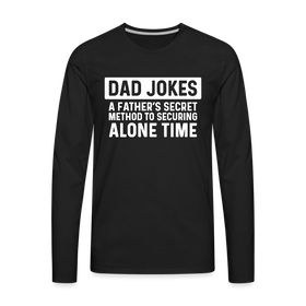 Funny Dad Joke Men's Premium Long Sleeve T-Shirt