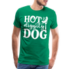 Hot Diggity Dog BBQ Grilling Men's Premium T-Shirt