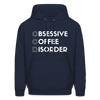 Funny Obsessive Coffee Disorder Men's Hoodie