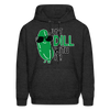 Just Dill with it! Food Pun Men's Hoodie - charcoal grey