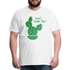 Can't Touch This! Cactus Pun Men's Premium T-Shirt
