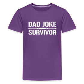 Dad Joke Survivor Kids' Premium T-Shirt