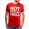 Hot Off The Grill Men's Premium T-Shirt - red