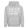 FATHER The Noble Element Periodic Elements Heavy Blend Adult Hoodie - heather gray