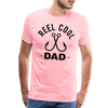 Reel Cool Fish Hooks Dad Fishing Men's Premium T-Shirt