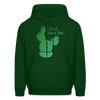 Can't Touch This! Cactus Pun Heavy Blend Adult Hoodie - forest green