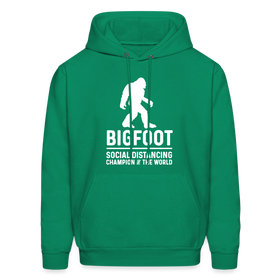 Bigfoot Social Distancing Champion of the World Heavy Blend Adult Hoodie