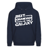 Best Grandad In The Galaxy Gildan Heavy Blend Adult Hoodie - navy