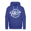 Inhale Tacos Exhale Negativity Men’s Premium Hoodie - royal blue