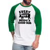 Every Butt Needs a Good Rub BBQ Baseball T-Shirt