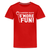Camper's Have S'More Fun! Funny Camping Kids' Premium T-Shirt - red