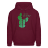 Can't Touch This! Cactus Pun Heavy Blend Adult Hoodie - burgundy