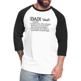Dad Definition Baseball T-Shirt
