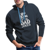 King of the Dad Jokes Men’s Premium Hoodie - navy