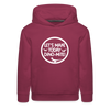 Let's Make Today Dino-Mite! Dinosaur Kids‘ Premium Hoodie - burgundy