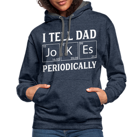 I Tell Dad Jokes Periodically Heavy Blend Adult Hoodie