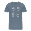 Rock, Paper, Scissors, Table Saw Funny Men's Premium T-Shirt
