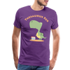 Thesaurus Rex Men's Premium T-Shirt - purple