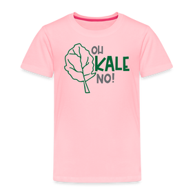 Oh Kale No! Funny Food Pun Toddler Premium T-Shirt