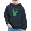 Can't Touch This! Cactus Pun Kids‘ Premium Hoodie - navy