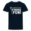 Camper's Have S'More Fun! Funny Camping Kids' Premium T-Shirt - deep navy