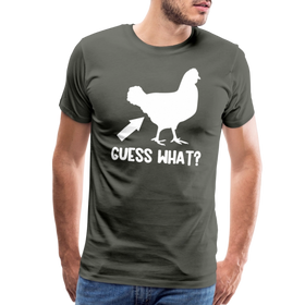 Guess What Chicken Butt Men's Premium T-Shirt