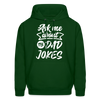 Ask Me About my Dad Jokes Funny Men's Hoodie