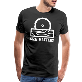 Size Matters Saw Funny Men's Premium T-Shirt