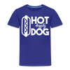 Hot Diggity Dog Funny Grilling Toddler Premium T-Shirt - royal blue