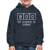 BOO the Elements of Surprise Dad Jokes Halloween Kids‘ Premium Hoodie - navy