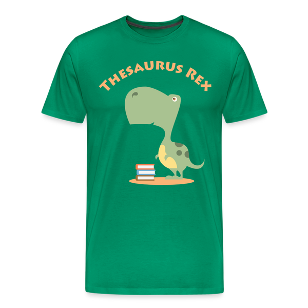 Thesaurus Rex Men's Premium T-Shirt - kelly green