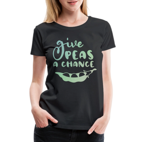 Give Peas a Chance Pun Women’s Premium T-Shirt