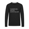 Parenting Style: Survivalist Men's Premium Long Sleeve T-Shirt - black