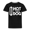 Hot Diggity Dog Funny Grilling Toddler Premium T-Shirt - black