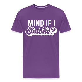 Mind if I Smoke Funny BBQ Men's Premium T-Shirt