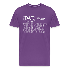 Dad Definition Men's Premium T-Shirt