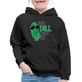 Just Dill with it! Food Pun Kids‘ Premium Hoodie