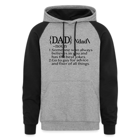 Dad Definition Colorblock Hoodie